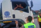 Kapolda Jenderal Agus Tegur Sopir Truk Pelanggar Pembatasan Lebaran
