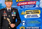 Polisi Imbau Warga Tangerang Waspada Abu Vulkanik Anak Krakatau