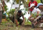 Peringati HUT TNI ke-81, Kodim Klungkung Tanam Ratusan Pohon di Area Pura Prajepati
