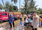 Polsek Pakuhaji Salurkan 3.000 Liter Air Bersih untuk 200 KK Terdampak Kemarau