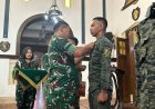 Sambut Peserta Long March SMA Taruna Pelita, Pangdam Siliwangi Tekankan Disiplin dan Pantang Menyerah