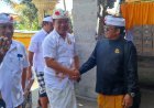 Bupati Bangli Hadiri Penyineban di Pura Penataran Ageng Taman Bebalang
