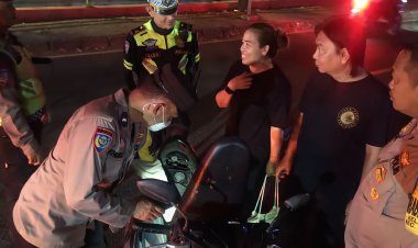 Razia Stasioner Dilanjutkan Patroli Mobile KRYD, Polsek Karawaci Sisir Sejumlah Jalan dan Titik Rawan Gangguan Kamtibmas