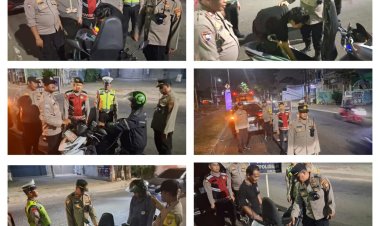 Jaga Jakarta, Polisi Razia Dini Hari Antisipasi Begal dan 3C di Karawaci